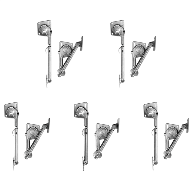 10Pcs Support Cabinet Door Stay Hydraulic Lift Up Lids Support Opening Hinge Stay