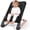 Black, variant on Portable Baby Bouncer Seat, Adjustable Recline, 3-Point Safety Harness, Lightweight Portable Design, 0-18 Months, Supports Up to 60 lbs, Black