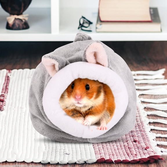 HINTRMENT Hamster Accessories Cotton Bed for Grey 1Set