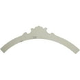 thumbnail image 3 of Ekena Millwork 65 3/4"OD x 59 1/8"ID x 3 3/4"W x 1"P Shell Ceiling Ring (1/4 of complete circle), 3 of 11
