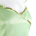 thumbnail image 4 of ITFABS Ladies Solid Color Sequin Halloween Forest Fairy Costume with Wings, 4 of 8