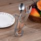 thumbnail image 3 of Cuchara Ecomeon Utensilios de Cocina de Acero Inoxidable en Forma de Cisne Juego de Vajilla Plata, 3 of 6