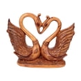 thumbnail image 2 of Decoración de la mesa de la estatua de recolección de la escultura decorativa de resina de resina Figura de cisne para el estante Balcón de, 2 of 9