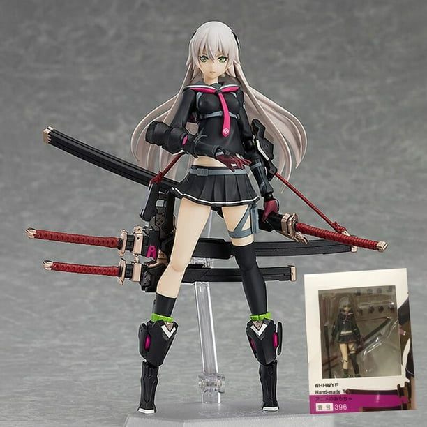 Figura de acción de Anime de 15cm para niñas de secundaria, figurita de colección de adultos, 396, 422 Gong Bohan LED