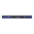 thumbnail image 2 of NETGEAR Smart GS724T - V4 - switch - L3 Lite - Smart - 24 x 10/100/1000 + 2 x Gigabit SFP - Ordinateur de Bureau, Montable en Rack, 2 of 4