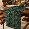 thumbnail image 5 of Qwtwty Christmas Table Runner Decorations, Winter Xmas Table Decorations for Farmhouse Kitchen Dinning Home Party Favors Supplies, 5 of 6