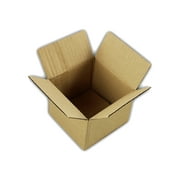 EcoSwift Brand Premium 6x6x5 Cardboard Boxes Mailing Packing Shipping Box Corrugated Carton 23 ECT, 6"x6"x5", Brown, 175-Pack