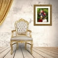 thumbnail image 3 of Golovin, Konstantin 26x32 Gold Ornate Wood Framed with Double Matting Museum Art Print Titled - Still-life with a white vase, 3 of 4