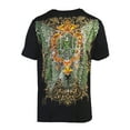 thumbnail image 2 of Men's Double Headed Eagle Skull Graphic T Shirt, Black X-Large, 2 of 2