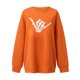 thumbnail image 3 of Blusa de manga larga suelta con cuello redondo y estampado de Halloween para mujer Pompotops FGAJ19509, 3 of 4