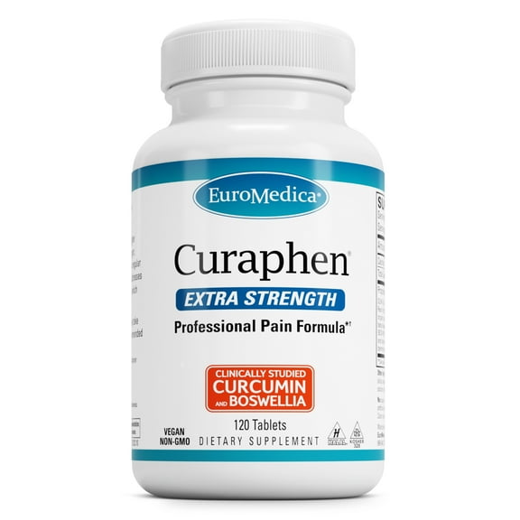 EuroMedica Curaphen Extra Strength - 120 Tablets