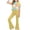 Yellow, variant on Leey-World Baby Girl Summer Outfits Short Sleeve Floral Tops Shorts Set Infant Clothes(Yellow,11-12 Years)
