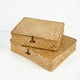 thumbnail image 2 of Cesta de algas marinas con tapa, cestas de algas marinas tejidas a mano, cestas organizadoras tejidas, organizador de mesa decorativo para un almacenamiento seguro y conveniente, 2 piezas, 2 of 4