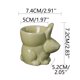 thumbnail image 3 of Rabbits Shaped Ceramic Ornament Is A Multi-functional Storage Box For Storing Eggs Jewelry Beauty Sponges Small Items Kitchen And Home Decorations., 3 of 9