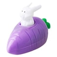 thumbnail image 1 of BotaniNest Easter Bunny Carrot Pull Back Cartoon Vehicle Educational For Kids Party Preschool Learning, 1 of 4