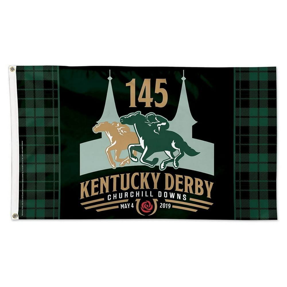 Kentucky Derby 145th 2019 3x5 Foot Outdoor Flag 3x5 Banner Walmart