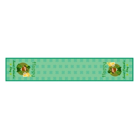 

St. Patrick s Day Decorated Table Flag Home Decor