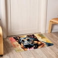 thumbnail image 6 of Collie Polyester Non-Slip Machine Washable Door Rug Game Mat Kitchen Rug Office Rugs, 6 of 6