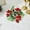 D, variant on Christmas Savings! Boovnll Christmas Candle Rings 4" Artificial Christmas Kitchen Cabinet Wreaths Candle Rings for Door Table Pillars Window Chair Wall Decor Wreath, Christmas Decorations