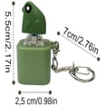 thumbnail image 2 of Frog Croaking Fidget Key chain - Rechargeable Quacking Duck Keychain with Colorful LED Lights,Fun and Interactive Fidget Key chain for Kids and Adults., 2 of 6