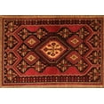 thumbnail image 1 of Ahgly Company Indoor Rectangle Persian Orange Traditional Area Rugs, 4' x 6', 1 of 1