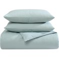 thumbnail image 1 of czyyul Comfort 3pc Waffle Comforter Set  Waffle Texture  Breathable for All-Season  Timeless Design  Made in Green  Cozy Texture  Full  White, 1 of 8
