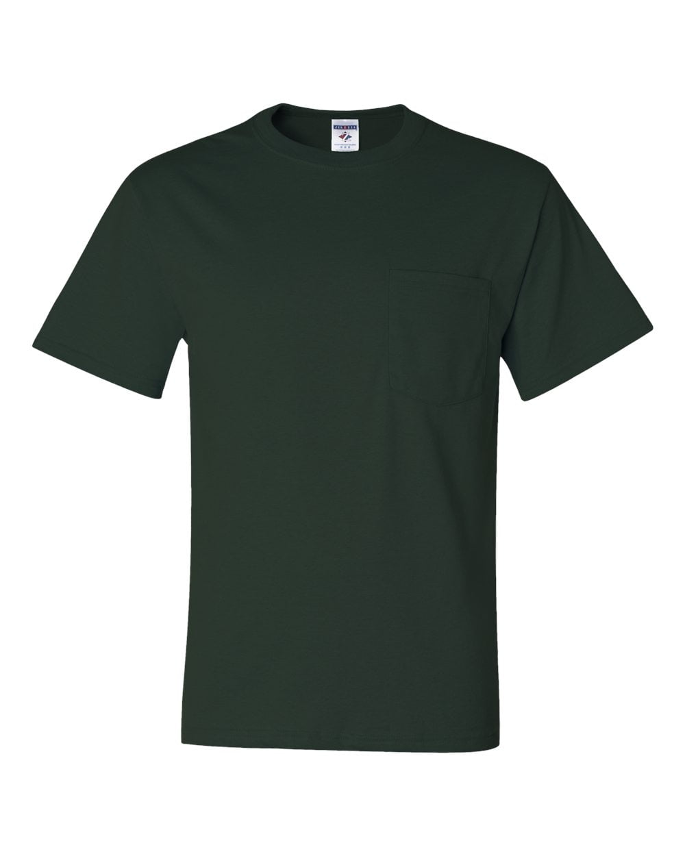 (Price/each)Jerzees 29MP Heavyweight Pocket TShirtForest Green4X