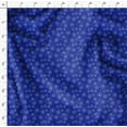 thumbnail image 4 of Soimoi Blue Poly Georgette Fabric Artistic Geometric Print Fabric by the Yard 42 Inch Wide, 4 of 5