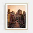 thumbnail image 2 of Sunset from the Manhattan Bridge 03 - Manhattan New York Photography Unframed Wall Art Print 30 x 40 inches, 2 of 12