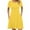 Light Yellow, variant on Chiclily Women's Summer Dresses Casual T Shirt Dresses Green Roses Large Short Sleeve Flowy Beach Sundress with Pockets