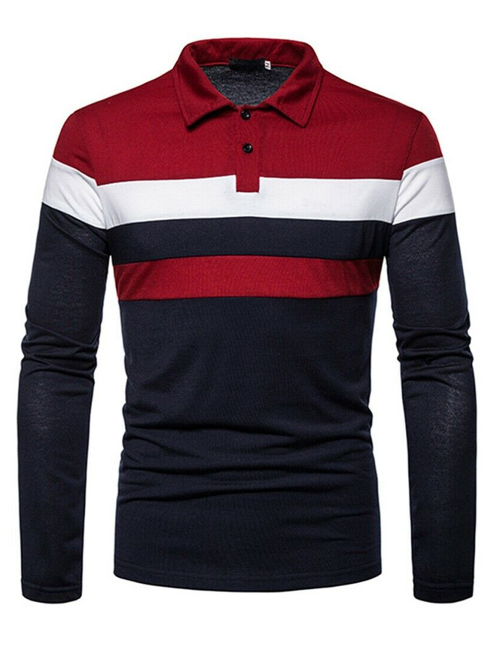 long length polo shirts mens