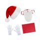 thumbnail image 4 of Accesorios de disfraz Yuyangstore barba de Papá Noel guantes y bufanda, 4 of 8