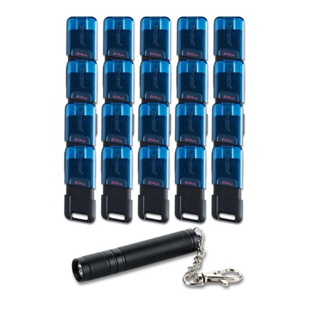 Kingston 64GB DataTraveler 80 M Flash Drive for USB Type-C Devices with Mini Flashlight (20-Pack)