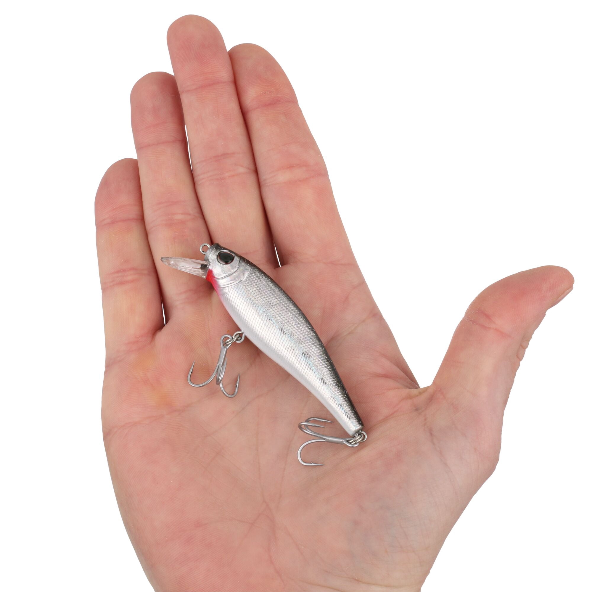Berkley Cutter Saltwater, 2.75 in, Jerkbaits, Black Silver (1 Count)