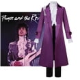 thumbnail image 2 of Disfraz de Príncipe Rogers Nelson Purple Rain para cosplay, traje para padres e hijos, traje medieval de carnaval para Halloween para hombres, mujeres y niños, 2 of 4
