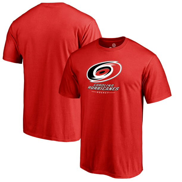Fanatics - Carolina Hurricanes Big & Tall Team Lockup T-Shirt - Red ...