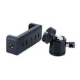 thumbnail image 4 of Bunblic Mini Ball Head 360 Degree Sturdy Portable 3/8 " Threads Mount Base Adapter Universal for Monopods LED Video Light Camcorder 1 Mini Ball Head, 4 of 8