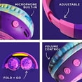 thumbnail image 3 of Move2Play, Kidz Bop, Auriculares Bluetooth para niños | Micrófono y parlantes de alta definición | Limitación de volumen de 94 dB | Inalámbrico | Ajustable | Uso Escolar | Regalo 3 4 5 6 7 8+ años Niñ, 3 of 5