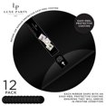 thumbnail image 3 of LUXE PARTY 12 Pack Round Mirror Charger Plate | Lightweight |Decorative Dinnerware | Dinner Party | Wedding | Events | Table Setting | Gold, 3 of 4