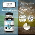 thumbnail image 4 of Kaya Naturals B-12 Complex | Multivitamin Supplement for Women & Men Energy and Metabolism Booster - 30 Capsules, 4 of 5