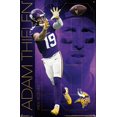 thumbnail image 4 of NFL Minnesota Vikings - Adam Thielen 19 Wall Poster with Push Pins, 22.375" x 34", 4 of 6