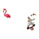 thumbnail image 5 of Escultura De Flamenco Payaso Para Jardín, Figura Decorativa, Estatua, Adorno Para Mesa De Primavera, Centro De Mesa, Decoración Artística De Hadas Para Patio Trasero, 5 of 8