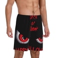 thumbnail image 2 of Fotbe Happy Halloween2 Pantalones Cortos de Pijama para Hombre, Ropa de Dormir, Pantalones de Pijama Cortos para Hombre-Medium, 2 of 6
