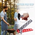 thumbnail image 3 of Al aire libre Anti-escaldado Cocina Picnic Utensilios de cocina Mango Clip Abrazadera Camping Senderismo Anti-caliente Olla Sartén Tazón Pinza Hugtrwg  Para estrenar, 3 of 5