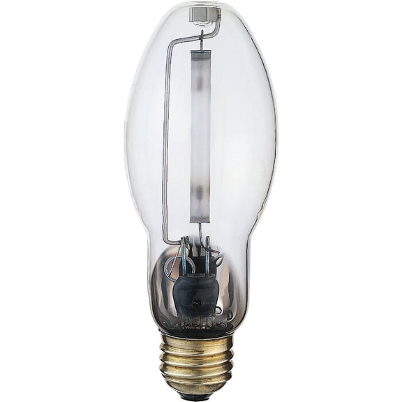 Satco S3131 2100K 50-Watt Clear Medium Base ED17 High Pressure Sodium Lamp