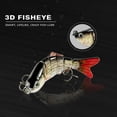 thumbnail image 1 of 10cm 17g Topwater Señuelos de pesca Artificial Fake 6 Segments Hard Bait (379), 1 of 5