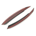 thumbnail image 2 of ZS For VW Jetta MK6 Car Headlight Eyelid Eyebrow Trim Cover 2010 2011 2012 2013 2014 2015 2016 2017 2018 Glossy Black ABS Plastic, 2 of 5