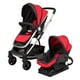 thumbnail image 1 of Carriola Y Auto-asiento DBebe Travel System Crown Rojo D BEBE CARRIOLA, 1 of 1