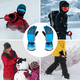 thumbnail image 5 of Guantes de esquí, guantes de nieve, guantes de esquí impermeables a prueba de viento con pantalla táctil, guantes cálidos de invierno, 5 of 5