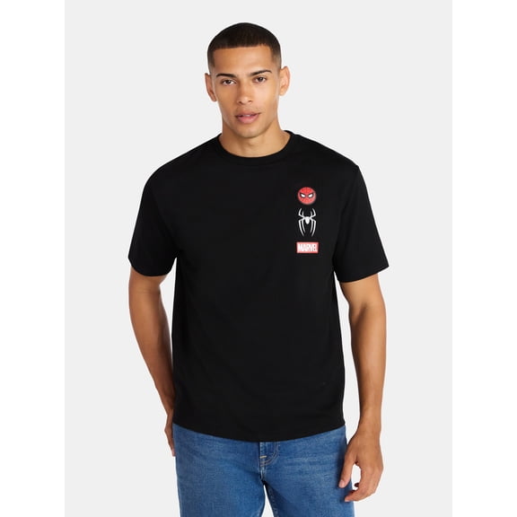 Marvel Spider-Man Brand New Day Front and Back Men's Graphic Tee, Sizes S-3XL